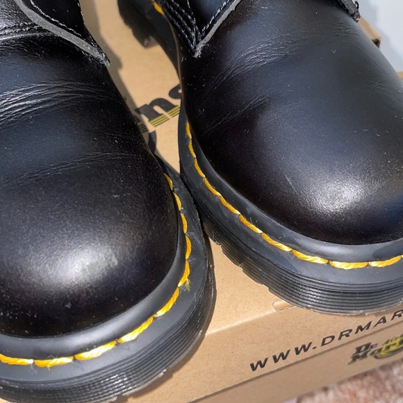 Dr. Martens black boots with fur size eu 37 - Picture 2 of 6